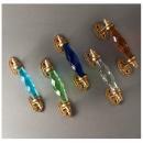 ハンドル(ガラス) アンティーク調 カラフル おしゃれ DIY エレガント ガラス 上品 高さ14
