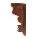 柱支持飾り アクセサリースタンド ナチュラル ディスプレイ アンティーク調 おしゃれ 高さ55