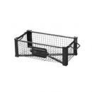 ワイヤーボックスD バスケットかご アンティークレトロ ヨーロピアン ガーデニング インダストリアル