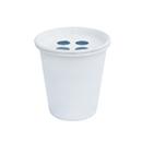 アンプリュス歯ブラシスタンド ホーロー ホワイト 北欧ナチュラル 洗面所 ディスプレイ おしゃれ