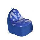 ポップバッグソファースモール スカイ 真空パック ウレタン モコモコふわふわ リラックス インテリア