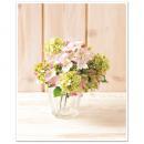 ハイドランジアブッシュ ピンク 造花 フェイクフラワー ディスプレイ 花束 おしゃれ