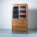 ガラスキャビネット アンティーク家具 おしゃれ 通販