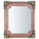 ルリエミラー アンティーク鏡 ピンク ゴールド パリ ヨーロピアン ゴージャスフレーム ディスプレイ