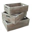 J.W.ボックス 木箱 トレー アンティーク ガーデン 収納 植物野菜 ディスプレイ SMLセット