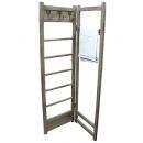 J.W.フォールディングハンガー アンティーク 木製フレーム 3連フック インテリア ナチュラル