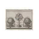 バーント2ウェイクロスE ランチョンマット クロス ウォールデコ 壁掛け アンティークディスプレイ