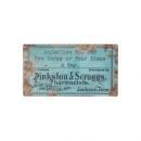 レトロアイアンサインプレートB ヴィンテージ 壁掛けディスプレイ グリーン カフェ 看板 インテリア