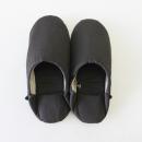 ルームシューズ チノクロス (L) DG 2個セットシンプル ナチュラル メンズフリー