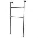 配管をイメージしたインダストリアルラダー タオル掛け アンティーク風 壁掛け アイアン