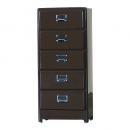 5 DRAWERS CHEST BROWN チェスト シンプル 5段 おしゃれ スタイリッシュ