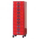 10 DRAWER CHEST RED チェスト 赤 シンプル おしゃれ レッド
