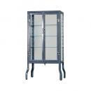 DR.CABINET (S) H.GRAY グレー キャビネット シンプル おしゃれ 高さ132