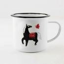 杉本さなえコラボマグカップ 馬 コップ ホワイト通販