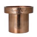METAL POT COVER L COPPER ホルダー ゴージャス アルミニウム 高さ22