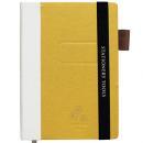 B6サイズ　キャッシュ&ダイアリーブック　イエロー