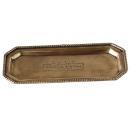 真鍮製　ハンドメイド　　ブラストレー　レクト　金色　箱　金属 手作り