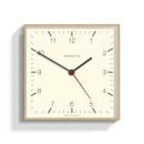 掛け時計 ガラス ブラウン シンプル おしゃれ アンティーク モダン 幅35