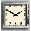 掛け時計 アンティーク シンプル おしゃれ ガラス シルバー モダン 幅54