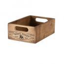 WOODEN STOCKER BOX NATURAL 天然木 収納ボックス ナチュラル 幅17