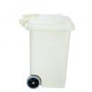 PLASTIC TRASH CAN 45L IVORY ダストボックス ごみ箱 高さ57.5