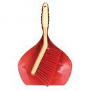 BAMBOO HANDY SET RED ちりとり カジュアル オシャレ 掃除用具 長さ33