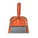 SMILLY SET ORANGE ちりとり ほうき カジュアル 掃除用具 長さ43.5