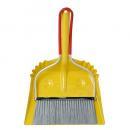SMILLY SET  YELLOW ちりとり ほうき カジュアル 掃除用具 長さ43.5