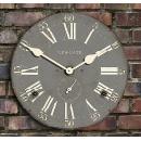 掛け時計 インテリア アンティーク モダン グレー 直径50
