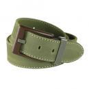 EAGER BEAVER BELT OLIVE ベルト カラフル カジュアル オシャレ 高さ117
