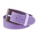EAGER BEAVER BELT PURPLE ベルト カラフル カジュアル オシャレ 高さ117