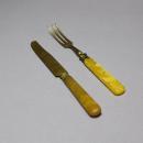 フルーツフォーク&ナイフ アンティーク調 ブラス 通販