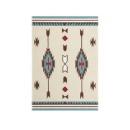 ラグ カーペット インテリア ビンテージ ポリエステル Mサイズ クリーム