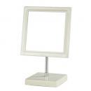 SQUARE MIRROR IVORY スタンドミラー 鏡 シンプル スクエア 高さ26.5