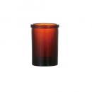 BEOBA GLASSWARE TUMBLER AMBER コップ タンブラー 高さ10.5
