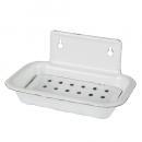 WALL MOUNT ENAMELED SOAP DISH ソープディッシュ 幅15.5
