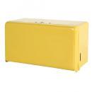TISSUE DISPENSER YELLOW ティッシュケース スチール かっこいい 幅26
