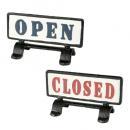 REVERSIBLE SIGN STAND OPEN-CLOSED サインスタンド 幅15.5