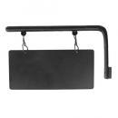 HANGING SIGN 35 ハンギング サインボード ブラックボード アイアン 黒板 幅35