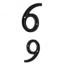 METAL LETTER 105 ''6/9'' アルファベットオブジェ アルミ 高さ10.5