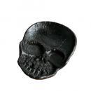 IRON TRAY SKULL BLACK トレイ 小物入れ 皿 アイアン 骸骨 幅9
