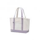 キャンバストートバッグ ラベンダー ラージ 帆布 バッグ 鞄 カバン 通販