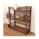 オールドパイン3段シェルフ 棚 木製 ナチュラル おしゃれ ディスプレイ アンティーク調 オープン