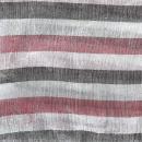 MULTI CLOTH AL コットン インド綿 ホワイト ストライプ ナチュラル クロス 幅150