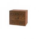 ブラン6キャビネット ウッド 木製 ナチュラル シンプル おしゃれ アンティーク調 収納 引き出し