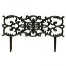 FENCE RUSTED ブラック アイアン ガーデン雑貨 柵 アンティーク調 高さ27