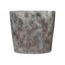 GLAZED POT 28 IVORY アイボリー グレー プランター テラコッタ 直径28