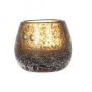 'BOCCEA'' CANDLE HOLDER AMBER キャンドルホルダー 直径8.5