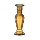 GLASS VASE 30cm AMBER フラワーベース 花瓶 ガラス スペイン 高さ30