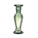 GLASS VASE 30cm GREEN フラワーベース 花瓶 ガラス スペイン 高さ30